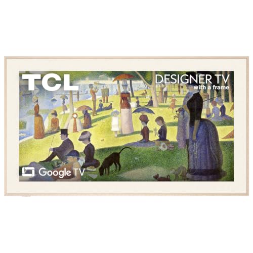 TCL 75" Designer Series Picture Frame TV, QLED 4K, 75A300L, 2026 Version - image 1