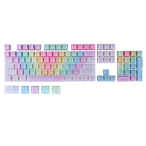 Amazon | HMANE 109キー POM ゼリーキーキャップセット