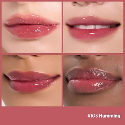 Laka Fruity Glam Tint, 4.5g/0.15oz, Glowing Lip Stain with Wide Color Spectrum, Hydrating & Lightweight Texture, Long-Lasting Bold Stain, Non-Sticky, Vegan, K-Beauty (#103 Humming) - Image 3