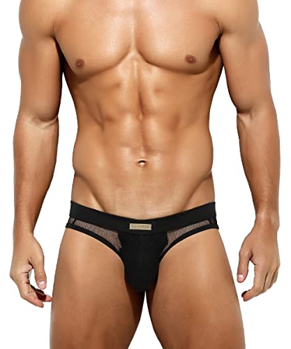 Arjen Kroos Men's Briefs Breathable Comfortable Mesh Underwear