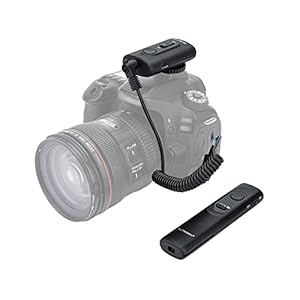 PROfezzion 165ft Drahtloser Fernauslöser für Canon EOS R10 R7 R RP R6 90D 80D 70D 60D 77D 2000D 1300D 850D 800D 760D 750D 700D 650D 600D 550D 250D 200D 100D M6 Mark II M5 Kamera und mehr