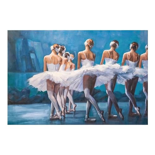 Impressions murales scandinaves de ballerine pour décoration