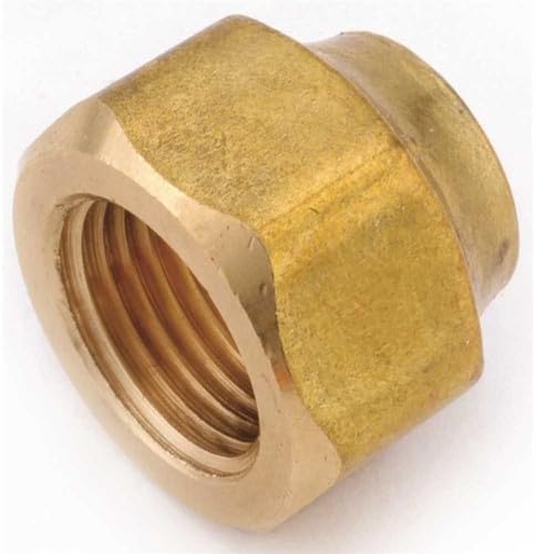 for Anderson Metals 04019-08 1/2 in. Brass Flare Nut Forged Heavy Pack of 10 Aftermarket Repair Parts