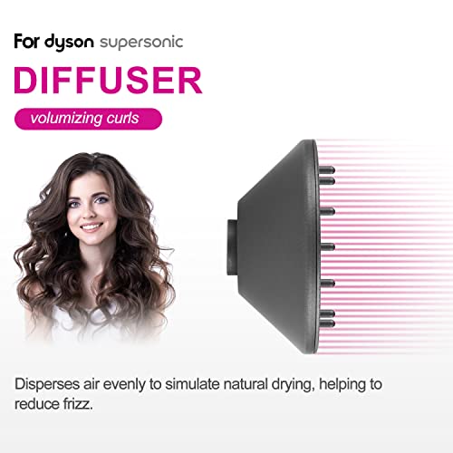 Peças de fixação de bocal difusor de cabelo para secador de cabelo supersônico Dyson Hd01 Hd02 Hd03