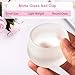 Matte Acrylic Liquid Powder Glass Dappen Dish Glass Cup w Cap Lid Bowl for Acrylic Nail Art Kit, HJ-NAPB025 (HJ-NAPB025)