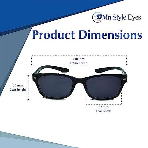 In Style Eyes Rubber Neckin Classic Neck Hanging Reading Sunglasses - Full-rimmed, Lightweight Acetate Frame - Non-Polarized4