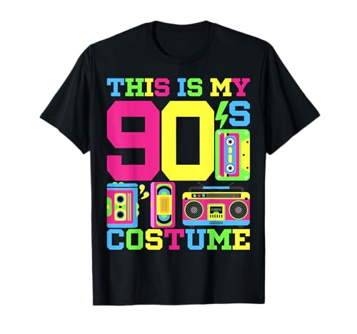 90s Costume 1990s Theme Party Nineties Styles Fashion Camiseta