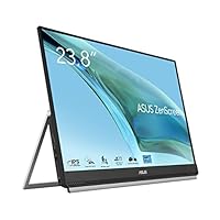 ASUS ZenScreen MB249C」はディスプレイアームが付属しフック掛けにも