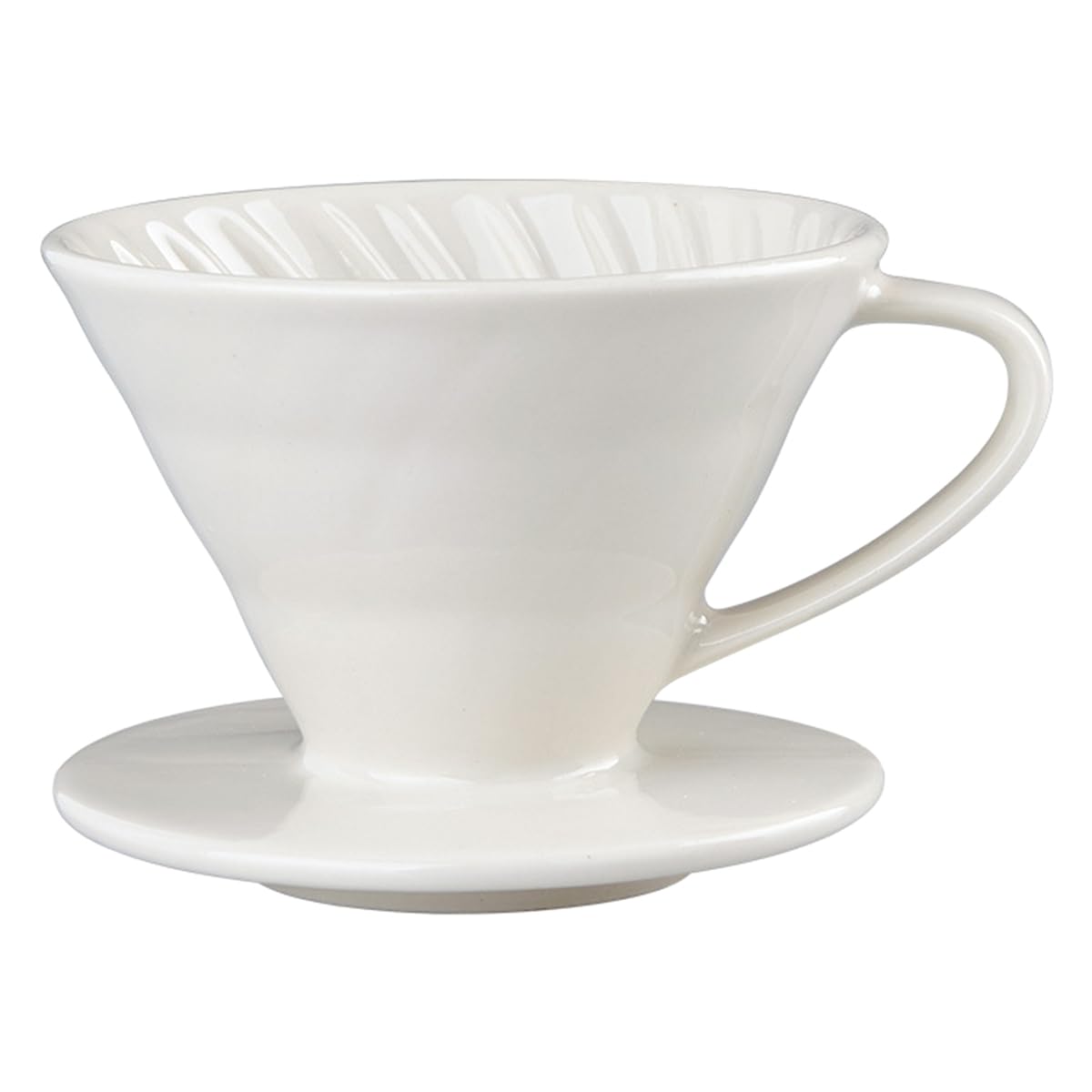 CTRLZS Coffee Filters Adjustable Pour over Dripper Ceramics Soaking Ceramic Filter Cup B