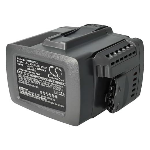 Leistungsstarker Austausch-Akku für Rasenmäher