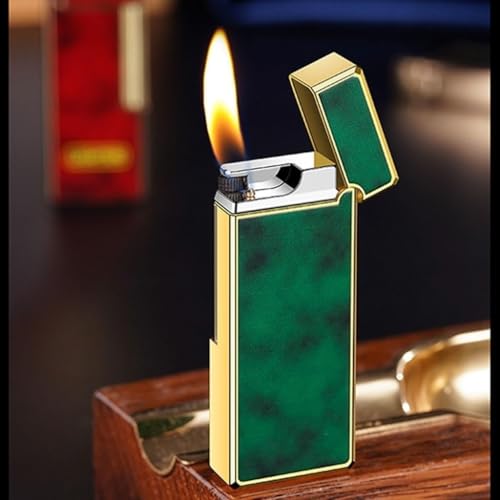 Encendedor recargable de butano metálico portátil miniatura 2
