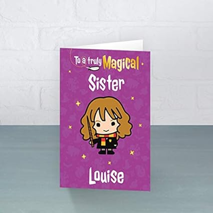 Carte D Anniversaire Personnalisee Harry Potter Hermione Personnaliser N Importe Quel Nom Et Toute Relation Amazon Fr Fournitures De Bureau Carte D Anniversaire Personnalisee Harry Potter Hermione Personnaliser N Importe Quel Nom Et Toute Relation Amazon Fr Fournitures De Bureau