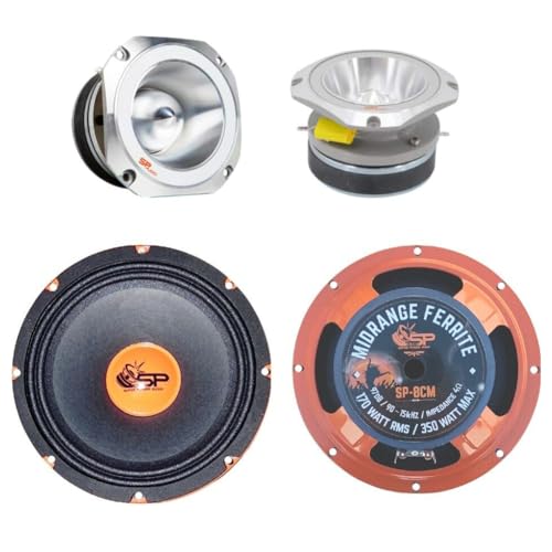 [TWEETER] 2 Tweeter Sp Audio modello sptw-48; Bobina da 4,44 cm di diametro (1,75