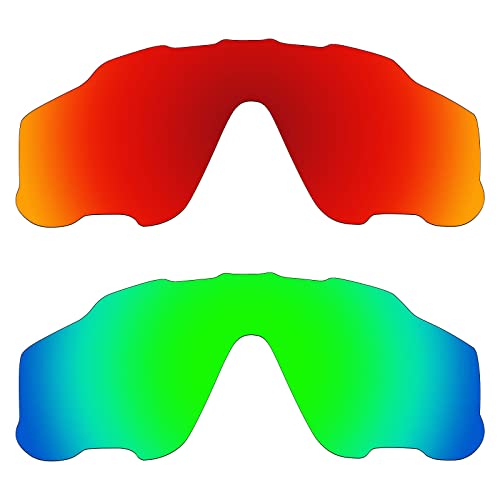 Image of Alphax Polarized Replacement Lenses Fit for Oakley Jaw-breaker OO9290 - Options