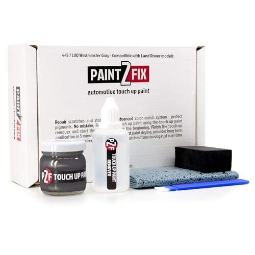 PAINT2FIX 445 / LUQ Westminster Gray (Arken Grey) Kit de peinture de retouche et de réparation des rayures pour Land Rover