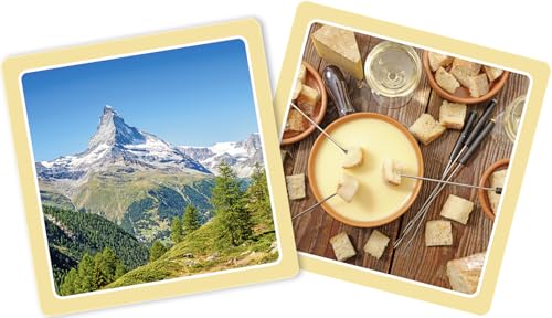 Gesucht & gefunden in Europa - Die schönsten europäischen Paare: Memo-Spiel mit 40 Karten für Reiselustige und Weltenbummler (Regionale Memo-Spiele)