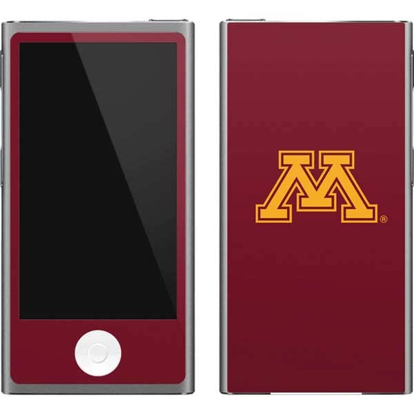 Skinit Decal MP3 Player Skin Compatible with iPod Nano (7th Gen&2012) - Officially Licensed College Minnesota Logo Design