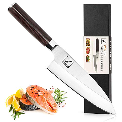 Imarku Deba Knife, 7 Inch Sushi Knife cover