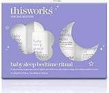 thisworks Baby Sleep Bedtime Ritual Gift Set, A Natural Sleep Range for Babies and Children, 1 Set