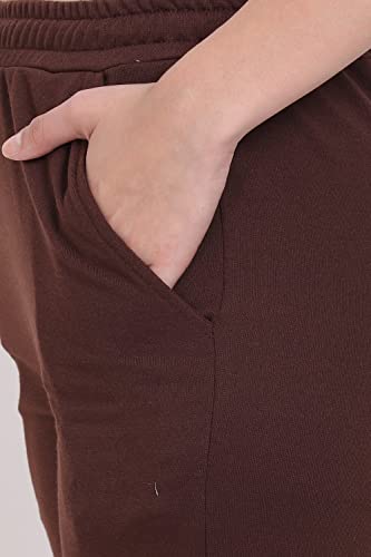 Image of Women's Cotton Fabric Stylish Cargo Pocket Lower /Sweatpants