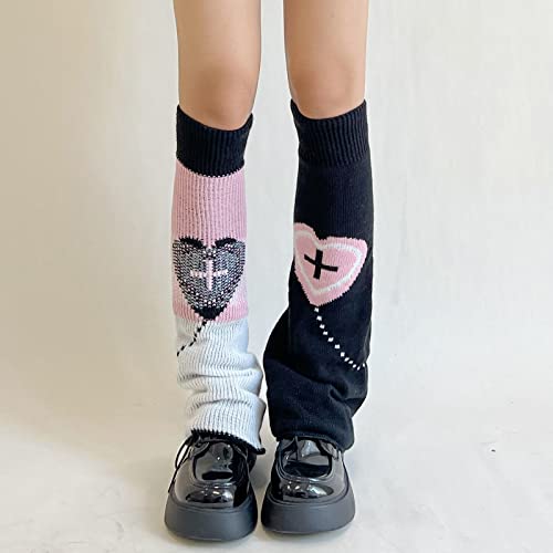 Image of Sexybody Women's Leg Warmers Fashion Knit Warmers Long Socks Cute Y2K Kawaii Japanese Lolita Harajuku Accessories for Girls