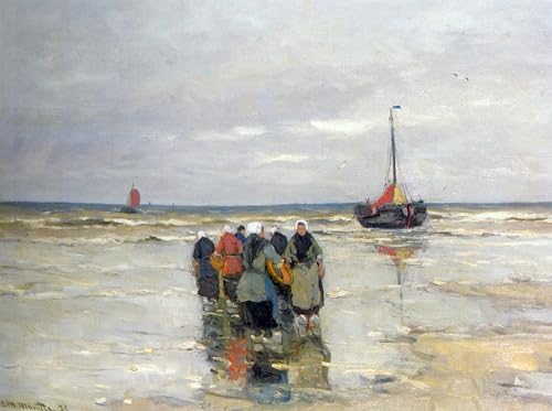 Affiche Morgenstjerne de Gerhard Munthe | Impression sur Toile Moderne 60x90cm