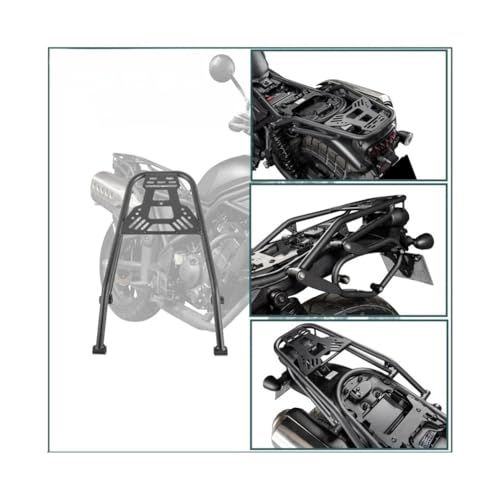 Support bagages arrière moto CL résout le manque de rangement - 3