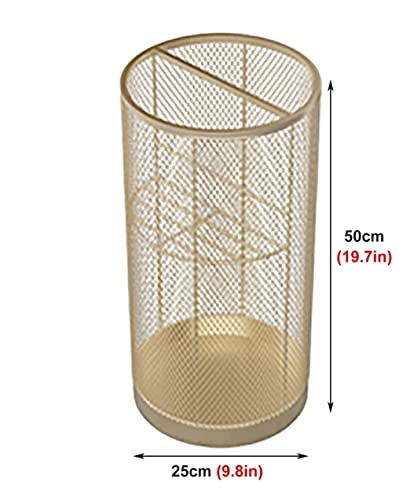 Porte-parapluies en maille métallique avec base de récupération - 3