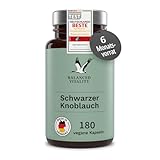 BALANCED VITALITY Schwarzer Knoblauch Extrakt 15:1 - 270 vegane Kapseln