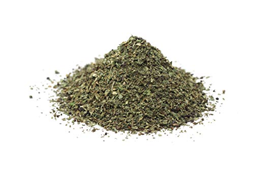 Bulkeez | Organic Dried Basil | Certified Organic | Non GMO | Naturally Dried | 8oz