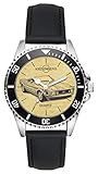 3 ATM Water Resistant Geschenk für Ford Mustang Serie 2 Oldtimer Fahrer Fans Kiesenberg Uhr L-6446