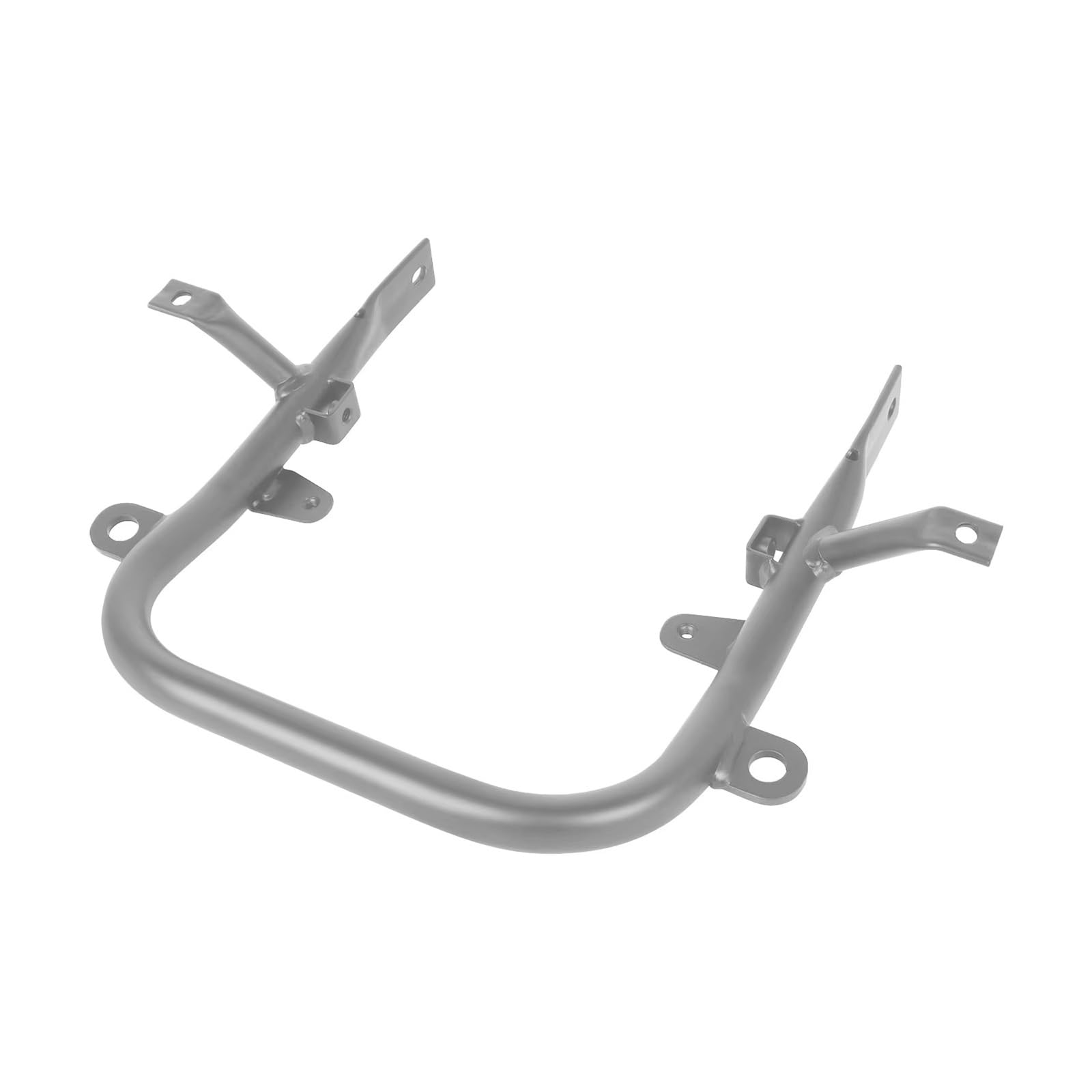 Für Banshee 350 Für Banshee350 1987-2006 Motorrad Hinten Haltegriff Stoßstange Schutz Stahl Schwarz Haltegriff Gepäck Tragen Rack Motorrad Heckkotflügelträger(Silver)