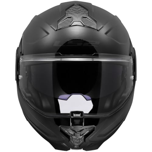 Image of LS2 Helmets Advant II Modular Motorcycle Helmet W /SunShield (Gloss Jeans Gray - X-Small)