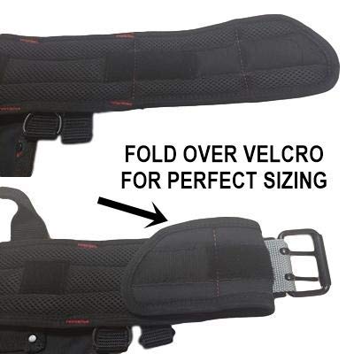 Tradegear Part#Szb Electrician's Belt & Bag Combo - Heavy Duty Electricians Tool Belt Designed For Comfort & Durability - Ideal For All Electricians Tools - Fits Sizes Xl - 3Xl (40"-55") #TOP6