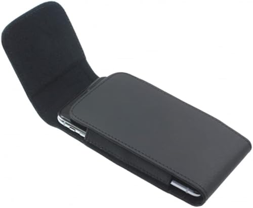 Miniatura 4 de Funda con clip para cinturón compatible con teléfonos Nokia C300, G100, C110 - Funda de piel sintética con funda vertical