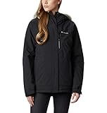 columbia skijacke damen blau Hervorragende Beweglichkeit dank angenehmem 2-Wege-Stretchmaterial, verstellbarer Kapuze, verstellbaren Ärmelbündchen und verstellbarem Tunnelzugsaum, Abnehmbarer Webpelz als weitere Wärmeoption