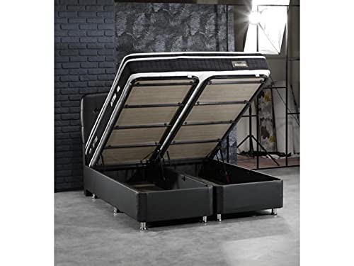 Boxspring met opbergruimte - Opbergbed luxor - boxspring 160x200 inc matras inc topper - Afbeelding 3