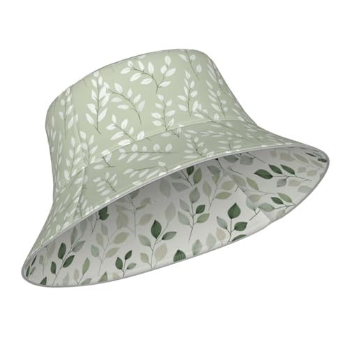 Image of Bucket Hat Double-Side-Wear Reversible Sun Hat Beach Travel Hiking for Women Men