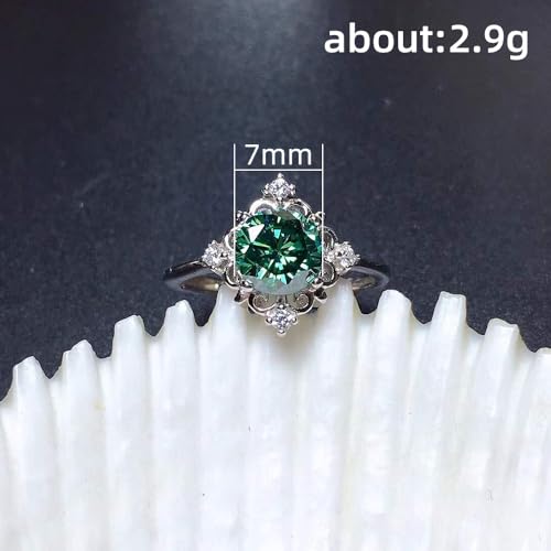 Bague verte émeraude en argent pour sublimer vos tenues chic
