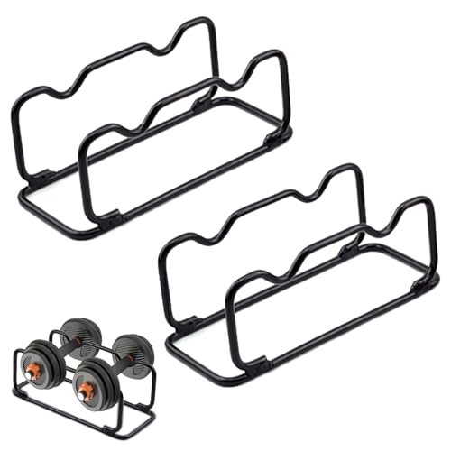 Hantelablage, 2 Stück Hantelständer Klein Kurzhantel Rack...