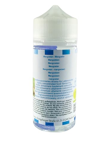 Aroma concentrado de mangostán vegano Sasami en formato de 100ml 5