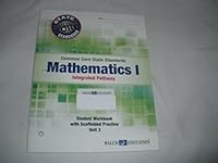 Common Core State Standards Mathematics 1 Integrated Pathway Student Workbook with Scaffolded Practice (Unit 3) 0825177758 Book Cover