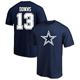 Fanatics Men's Caleb Downs Navy Dallas Cowboys Big & Tall Player Name & Number T-Shirt