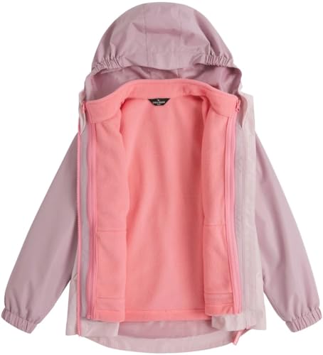 Image of Eddie Bauer Youth Lone Peak 3 in 1 Jacket (US, Alpha, Medium, Regular, Blush)