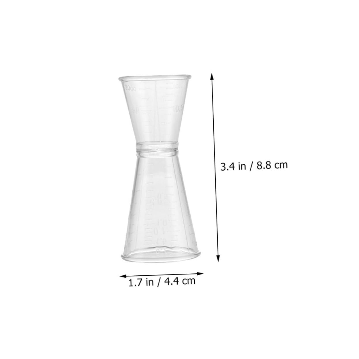 Garneck Cocktail Measuring Cup Set Double Jigger Ounce Cup for Bartending for Home Bar