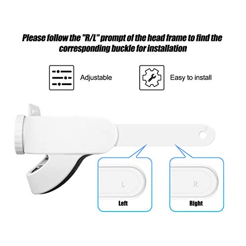 K3 Verstelbare Hoofdband voor Oculus Quest 2 Hoofdband Vervangen voor Oculus Quest 2 Elite Strap,Verbeterd Comfort en… - Image 4