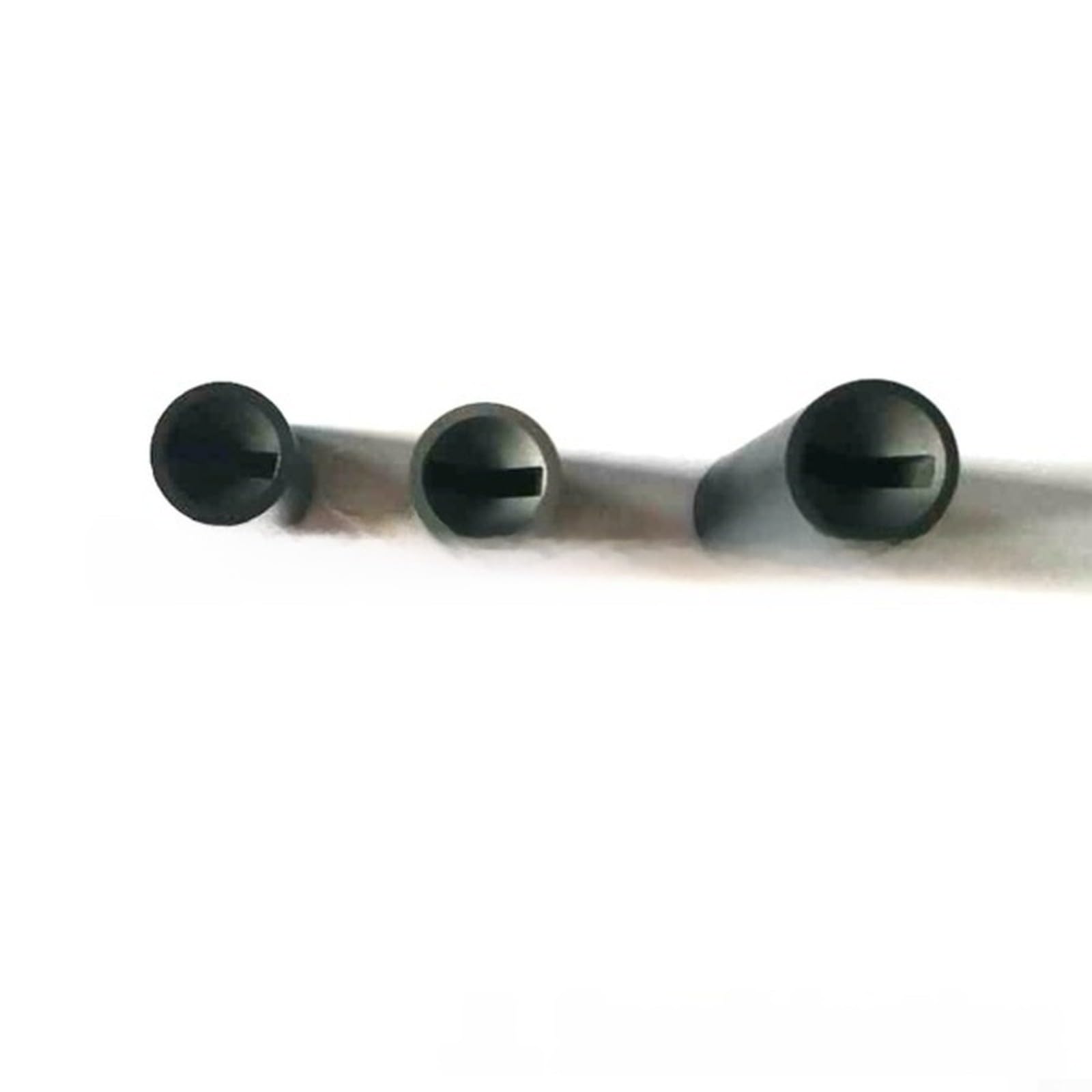 Boquilla de chorro de arena de carburo de boro de alta dureza, accesorio cuadrado de boca plana, compatible con equipos industriales (4 x 20 x 60 mm)