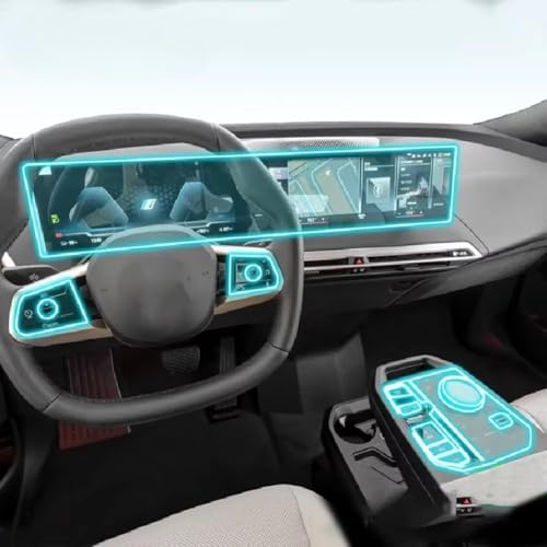 Película de TPU para evitar arañazos en consola BMW iX I20 2022-2023 estilo A