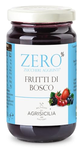Agrisicilia Zero Zuccheri Confettura Frutti di Bosco Rossi 240g