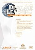 Distance Learning Vol 17 Issue 2 (Distance Learning Journal)